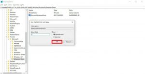 fix the Wsappx High Disk issue on Windows 10
