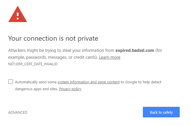 What Would Happen If Your SSL Certificate Expired?