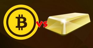 bit coin vs gold