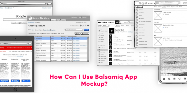 How Can I Use Balsamiq App Mockup Tool?
