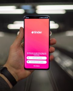 Tinder dating app
