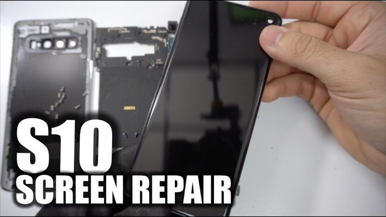 What is the Estimated Cost of Samsung Galaxy S10 Screen Replacement