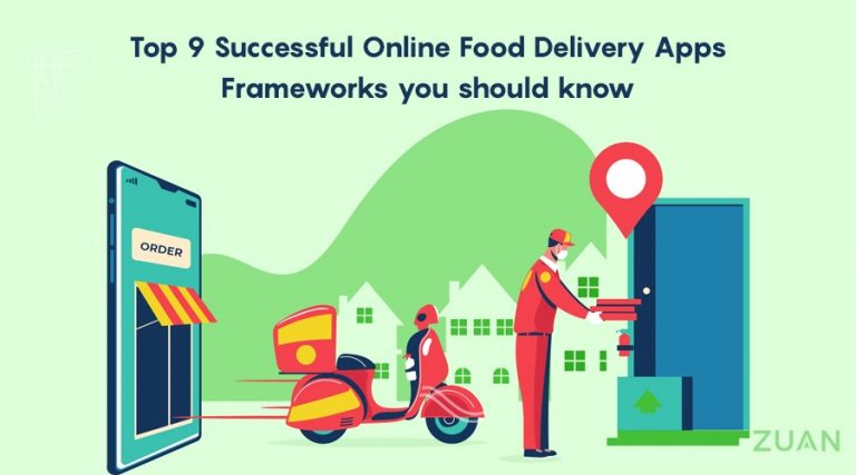 Top 9 Successful Online Food Delivery Apps Frameworks you should know