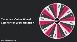 yes or no wheel